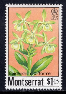 Montserrat 555 Flowers MNH VF