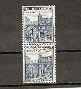 COLOMBIA STAMPS, SANTUARIO DE LAS LAJAS , VFU # C 7