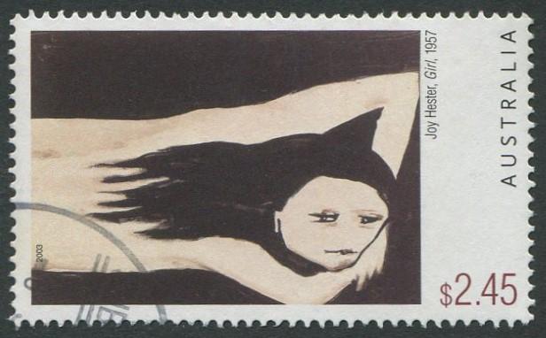 AUSTRALIAN PAINTINGS 2003 - $2.45 JOY HESTER - USED