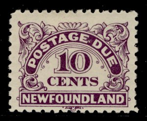 CANADA - Newfoundland GVI SG D6, 10c violet, M MINT. Cat £13.