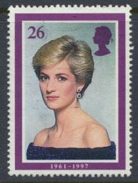 Great Britain SG 2025 Used    - Diana Princess of Wales 