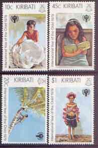 KIRIBATI - 1979 - Int. Year of the Child - Perf 4v Set - Mint Never Hinged