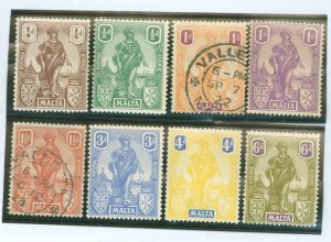 Malta #98-102/105/107/108 Unused Single