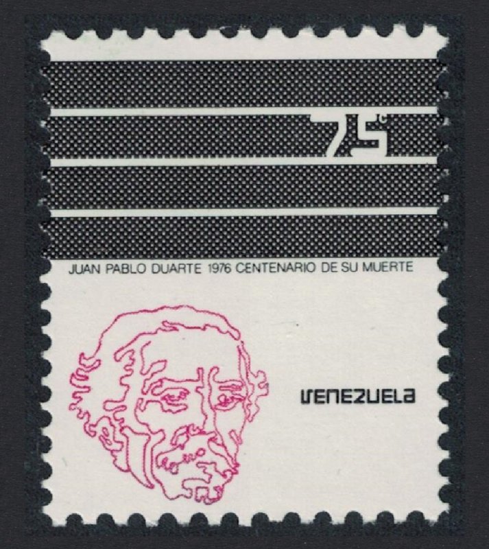 Venezuela Juan Pablo Duarte 1977 MNH SC#1175 SG#2364