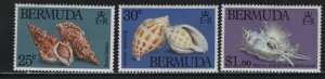 BERMUDA, 420-422, MINT HINGED SHORT SET