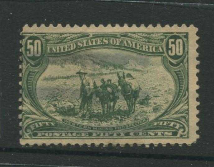 USA- Scott 291 - Trans Mississippi - 1898 - MNG - Single 50c Stamp