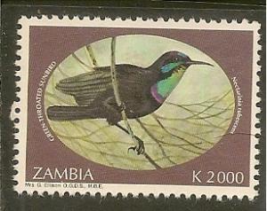 Zambia    Scott 638    Bird      Used