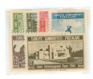 Turkey #863-868 Mint (NH) Single (Complete Set)
