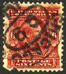 U.S. #305A USED CREASES SML TEAR THIN