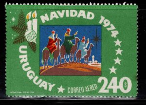 Uruguay Scott C400  MNH** Christmas airmail stamp,