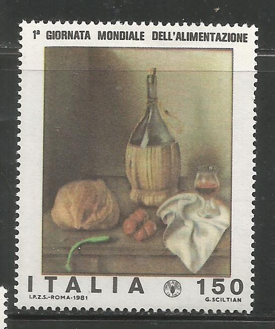 ITALY 1492 MNH, WORLD FOOD DAY