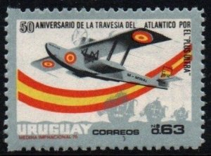 1976 Uruguay ''Plus Ultra'' plane and Columbus Ships #936...