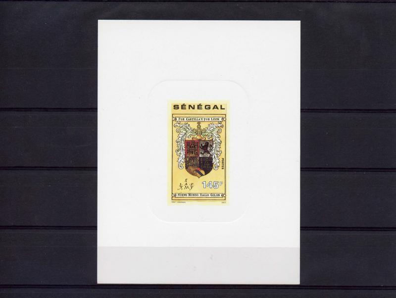 Senegal 1991 Sc# 932/938 500th.Anniversary of Discovery of America 7 DELUXE SS