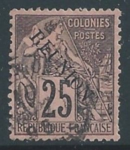 Reunion #24 Used 25c Fr. Cols. Commerce Issue Ovptd. Reunion