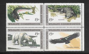 #1427-30 MNH Block of 4