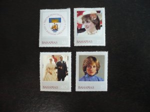 Stamps - Bahamas - Scott# 510-513 - Mint Hinged Set of 4 Stamps