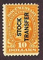 #RD17 Stock Transfer ($10 Orange) - MNH