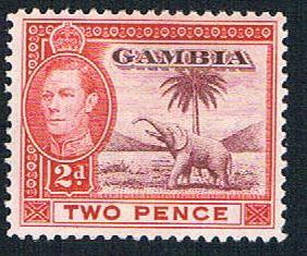 Gambia 135A MLH King George VI (BP6615)