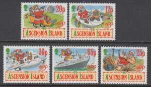 Ascension 660-664 Christmas MNH VF