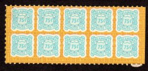 Oklahoma State Revenue, Tobacco SRS # T89 MNH Lot 230720 -01