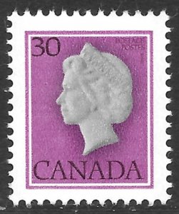 Canada Scott 791 MNH 30c Queen Elizabeth II issue of 1982 QEII