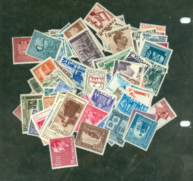 selection Romania 1930-42 with many good mint semipostal sets CV $112