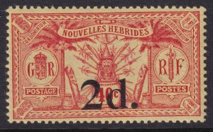 Sc# 31 British New / Nouvelles Hebrides 1921 Native Idols MVLH CV $125.00