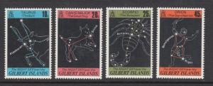 Gilbert Islands 308-11 Night Sky mnh