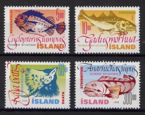 [Hip964] Iceland 1998 fishs good set very fine MNH stamps