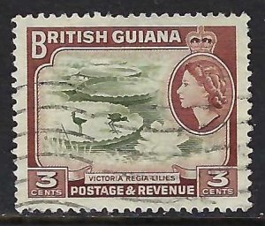 British Guiana 255 VFU 890G