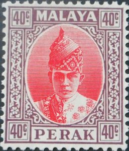 Malaya/Perak 1938 Forty Cents SG 117 mint