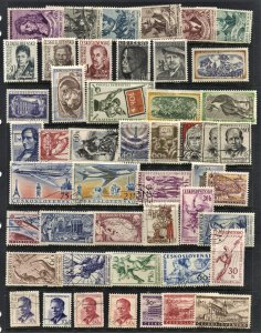 STAMP STATION PERTH Czechoslovakia #48 Used Selection - Unchecked