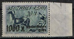 Germany 1923,Sc.#B7 MNH, Plate Printing cv € 8,00