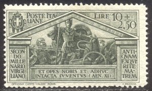 ITALY AT 33% CAT - #256 Mint LH