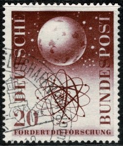 GERMANY 1955 COSMIC RESEARCH USED (VFU) SG1140 P.14 SUPERB