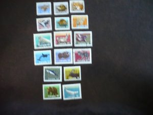 Stamps - Canada - Scott# 1155,1157,1159-1161,1170-1179 - Used Set of 16 Stamps