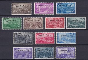 1948 - ITALY - TRIESTE Zone A - Sc#18-29, E5- MNH**