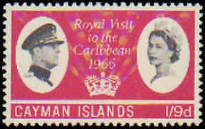 Cayman Islands #180-181, Hinged Complete Set(2)