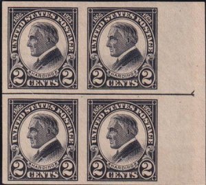 US 611 Classics To Modern Mint LH XF Right Arrow Block