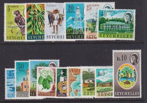 British Indian Ocean Territory, Scott 1-15 (SG 1-15), MLH 