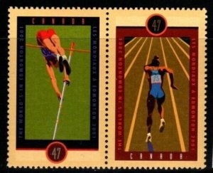 CANADA SG2087a 2001 8TH INTERNATIONAL AMATEUR ATHLETIC CHAMPIONSHIP MNH