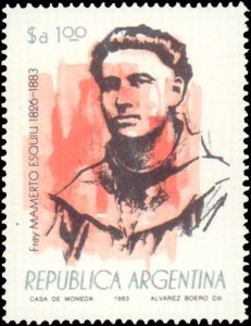 Argentina #1423, Complete Set, 1983, Never Hinged