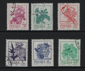 Poland  #2017-2022  cancelled  1974   flowers