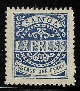 CINDERELLAS : Samoa Express #1 blue