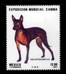 MEXICO Scott 1348 MH* Dog Expo stamp