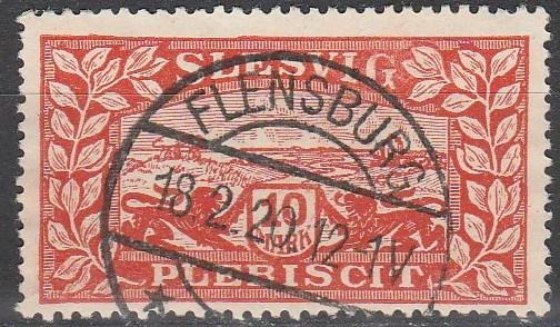 Schleswig #14 F-VF Used CV $3.25   (A4466)