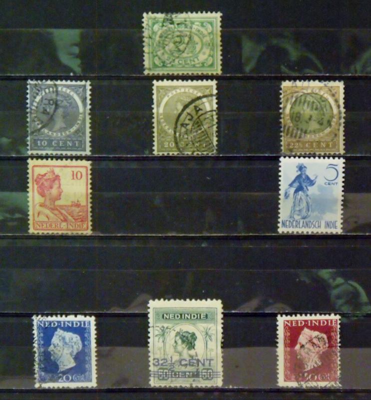 DUTCH INDIES Used #31,38-41,44,48-9,53-4,117-8,127,147,173,231,260,282,286 $4.75