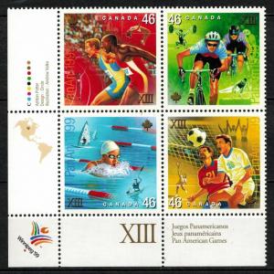 Canada 1999  WINNIPEG PAN AMERICAN pan am GAMES sports Sc# 1804a  MINT MNH