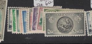 Barbados SG 271-82 MNH (8dsh)