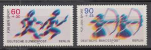 Berlin - 1979 Sport Mi# 596/597 - MNH (6629)